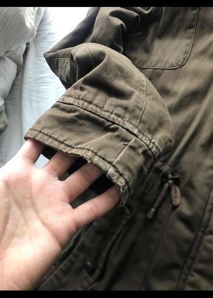 haki parka - Görsel 2