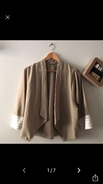 vintage kısa kimono kaftan ceket