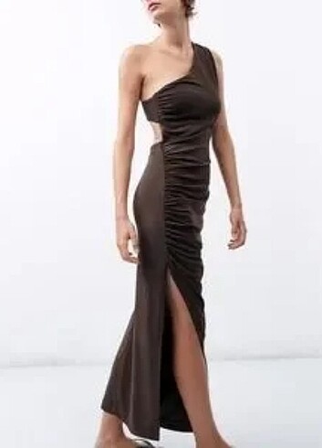 ZARA MİDİ ELBİSE