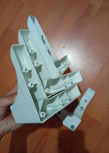 Ikea Beyaz Plastik Ayaklık
