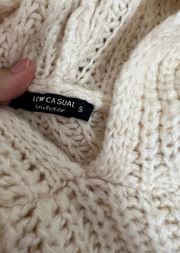 DeFacto krem kazak - Görsel 3