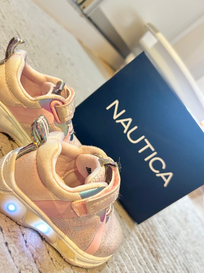 Kız Çocuk Pembe Tie-Dye Cırt Cırtlı Spor Ayakkabı - Görsel 5