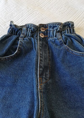 26 Beden Lacivert Midi Kot Pantolon