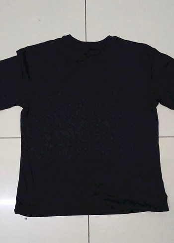 Erkek Siyah Baskılı Streetwear Tişört - Görsel 2