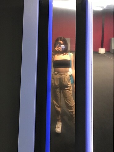 xs Beden camel Renk Bershka pantolon