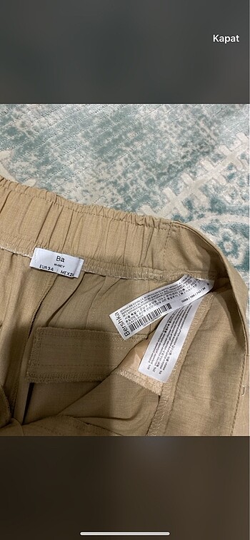 xs Beden Bershka pantolon