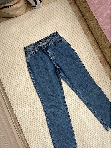 40 Beden lacivert Renk Lcw mom jeans