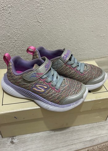 Skechers kız çocuk simli spor ayakkabı