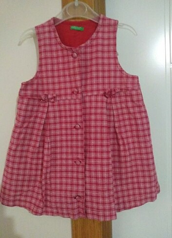 Benetton Kız çocuk elbise 1 yaş