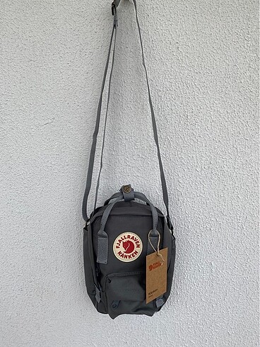Kanken gri çapraz çanta