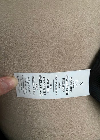 Kadın Siyah Mini Ofis Blazer Ceket - Görsel 5