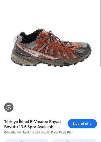 Vasque Erkek Outdoor Spor Ayakkabı 10.5 Numara