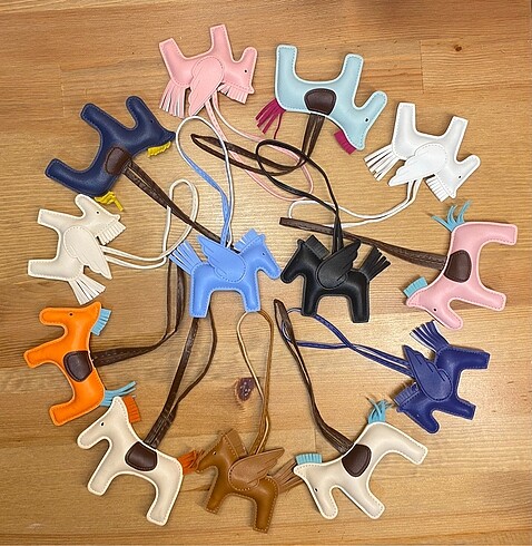 Hermes pony charm çanta süsü