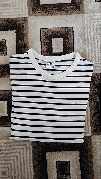 Zara Çizgili Sweatshirt