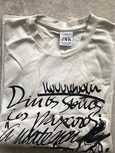 Zara Oversize Erkek T-Shirt