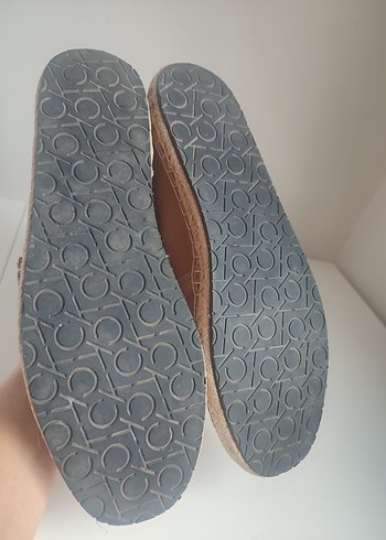 Calvin Klein Bej  Espadril 40 no - Görsel 6