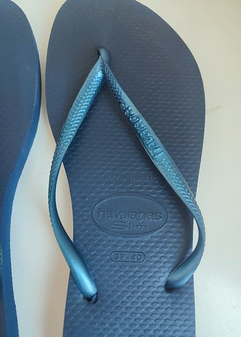 40 Beden mavi Renk Havaianas orij.iki renk terlik