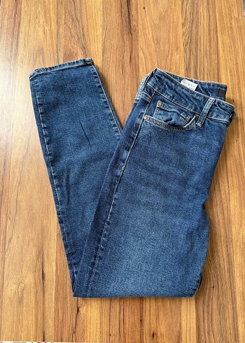 Kadın Mavi Normal Paça Kot Pantolon