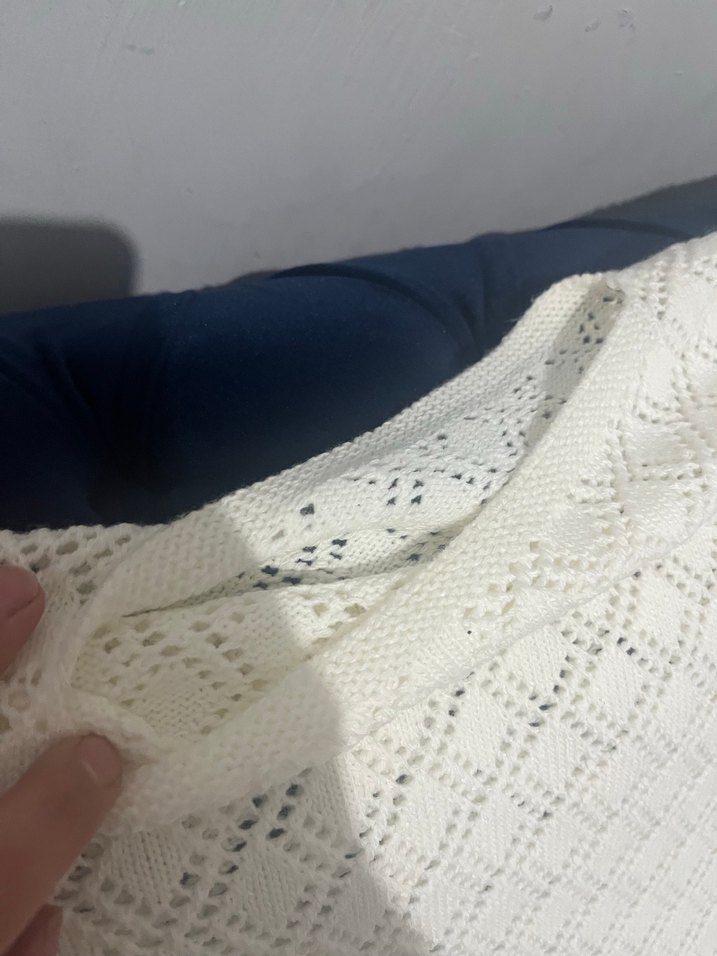 PANÇO İşlemeli Beyaz Püsküllü - Görsel 2