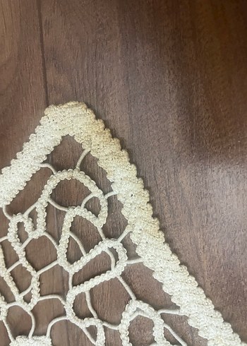 Üzümlü Anglez rahibe işi peçete - Görsel 5