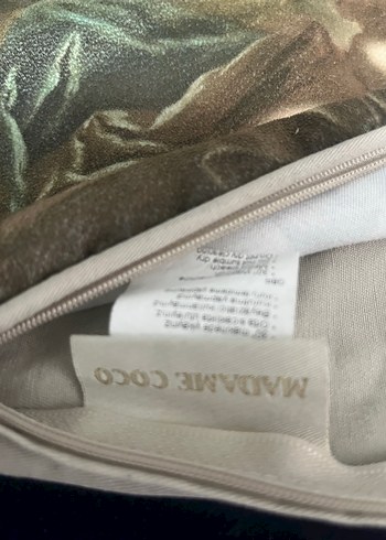 Mavi Vintage Desenli Kırlent Kılıfı - Görsel 5