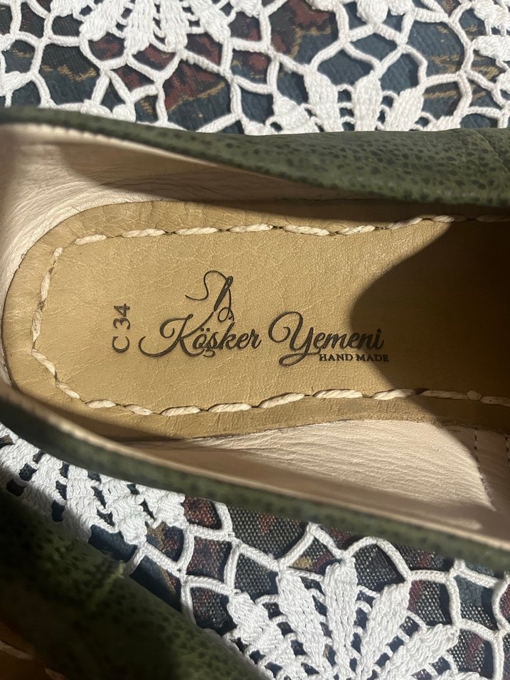 Koyu Yeşil Deri Erkek Çocuk Loafer - Görsel 5