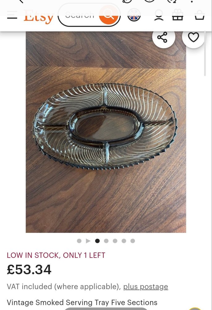 Vintage france  Kahverengi Tabak - Görsel 4