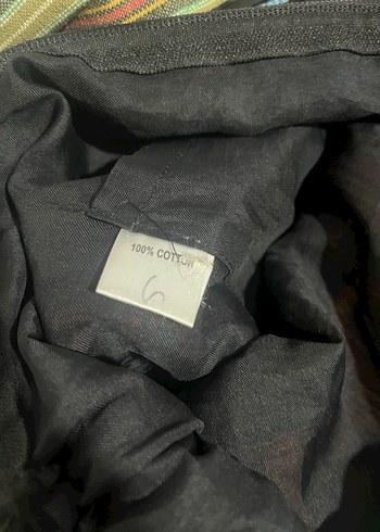 Renkli Bohem Kadın Plaj Çantası - Görsel 7