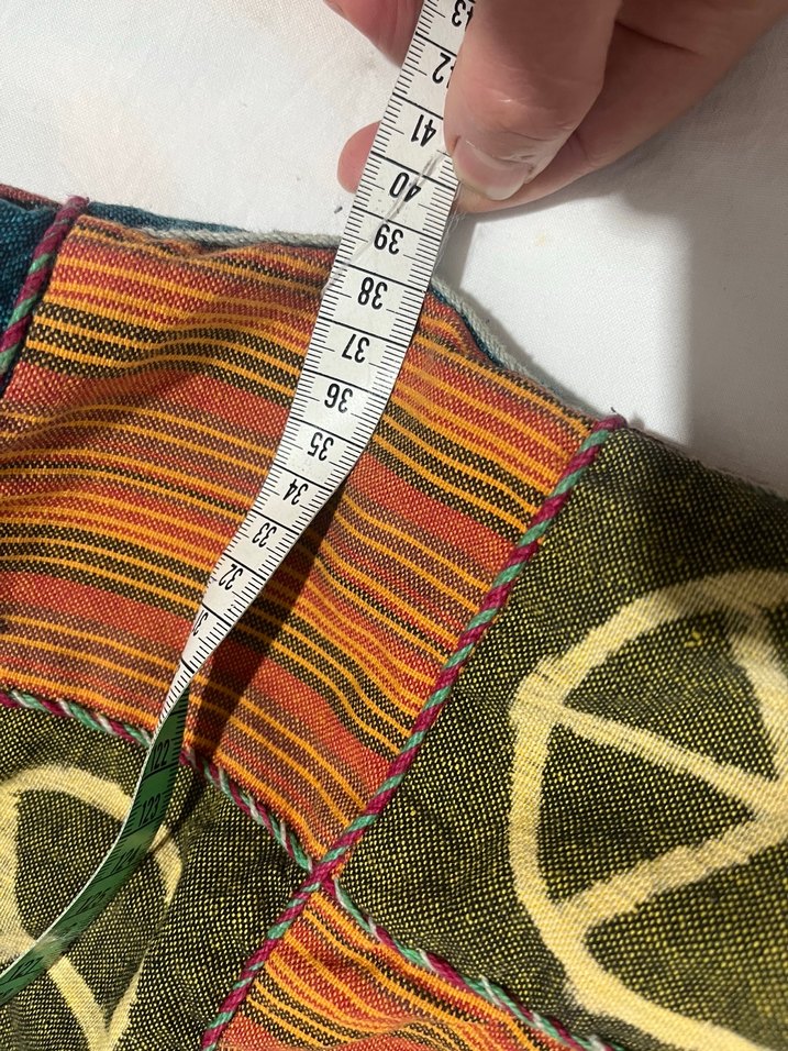 Renkli Bohem Kadın Plaj Çantası - Görsel 5