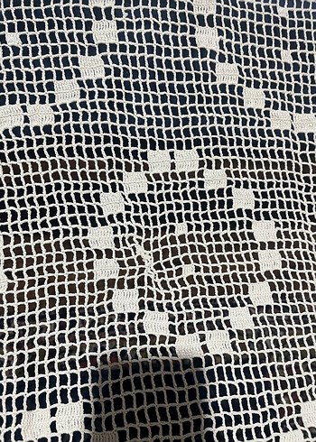 Dantel el işi perde - Görsel 3