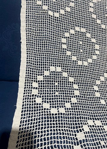 Dantel el işi perde - Görsel 6