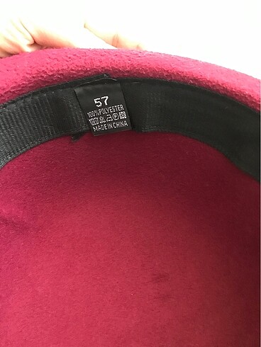  Beden bordo Renk Kışlık şapka