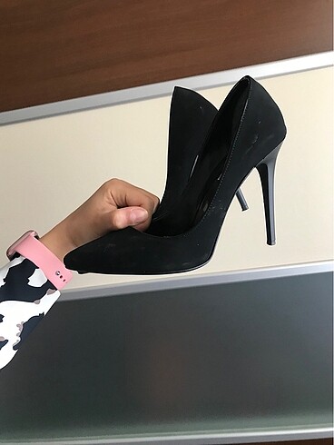 37 Beden siyah Renk Siyah stiletto