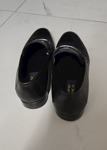 Siyah Deri Klasik Erkek Ayakkabı Kemal Tanca - Görsel 3