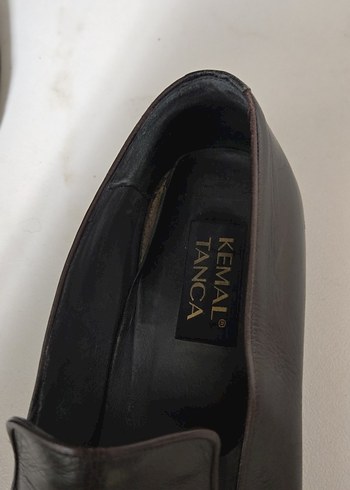 Erkek Siyah Deri Klasik Tokalı Ayakkabı Kemal Tanca - Görsel 4