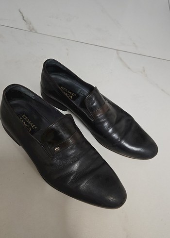 Erkek Siyah Deri Klasik Tokalı Ayakkabı Kemal Tanca - Görsel 2