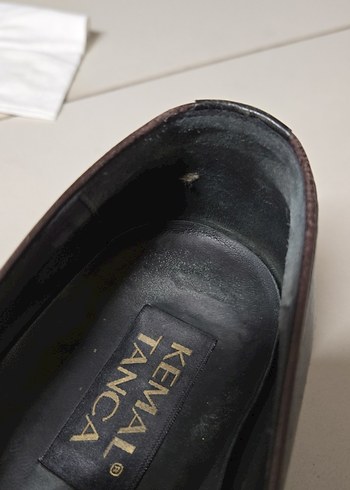 Erkek Siyah Deri Klasik Tokalı Ayakkabı Kemal Tanca - Görsel 5