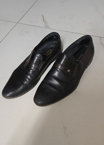 Erkek Siyah Deri Klasik Tokalı Ayakkabı Kemal Tanca - Görsel 3