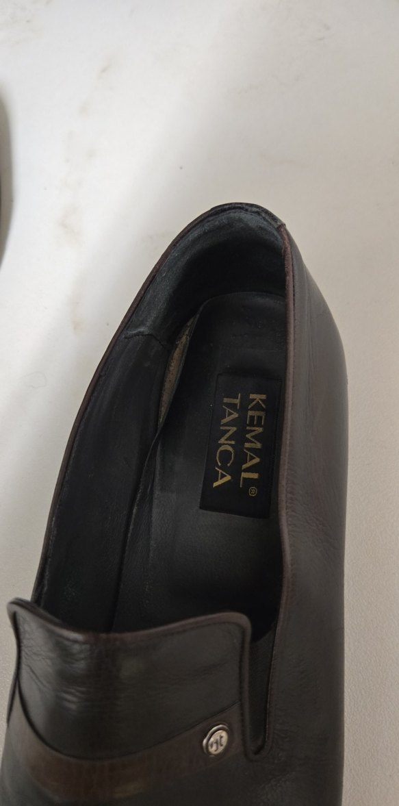 Erkek Siyah Deri Klasik Tokalı Ayakkabı Kemal Tanca - Görsel 4