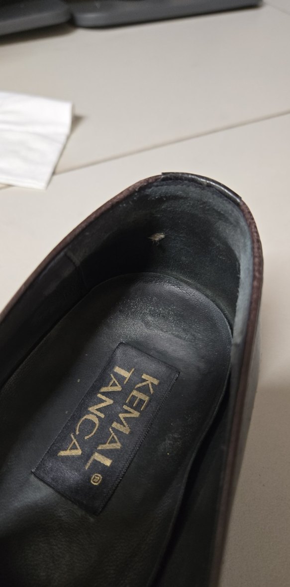 Erkek Siyah Deri Klasik Tokalı Ayakkabı Kemal Tanca - Görsel 5