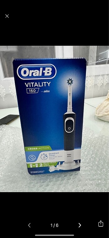 Oral b şarjlı diş fırçası
