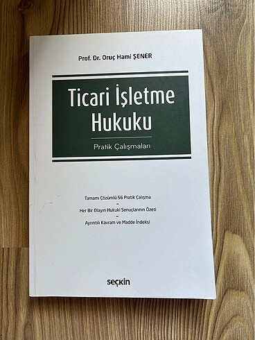 Ticari İşletme Hukuku pratik