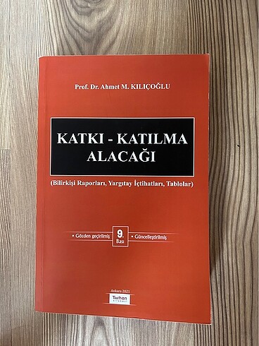 Katkı katılma alacağı m. Kılıçoğlu