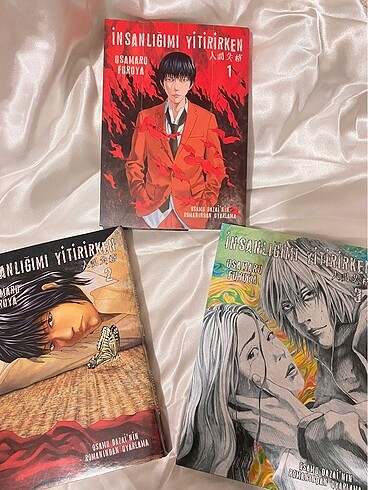  insanlığımı yitirirken manga 3lü set