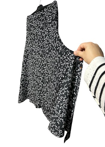 Gevşek Kesim Zebra Desenli etek - Görsel 2