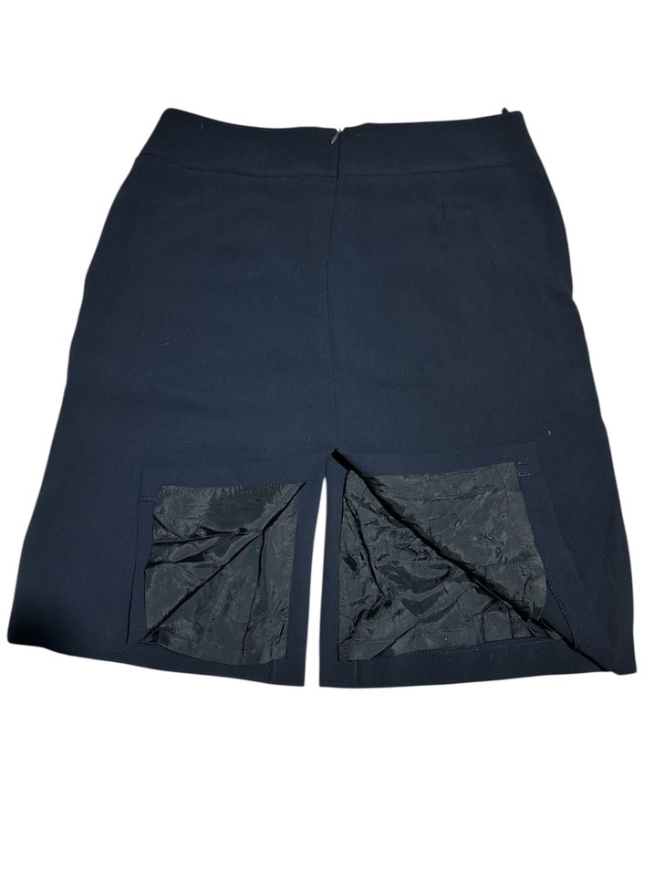 Lacıvert Mini Kadın Bermuda etek - Görsel 2