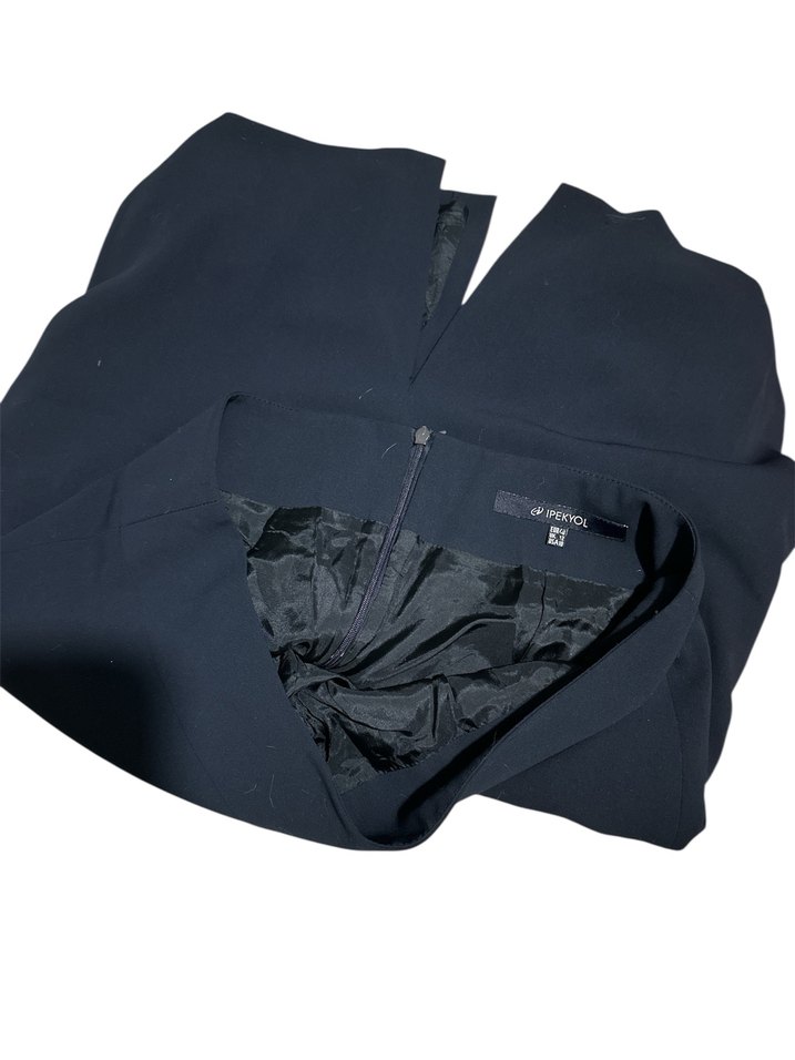 Lacıvert Mini Kadın Bermuda etek - Görsel 3