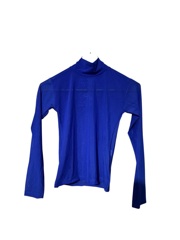 Mavi Çocuk tul bogazlı bluz - Görsel 3