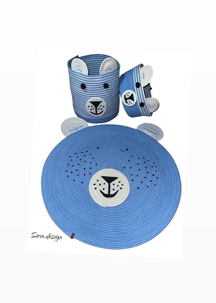 Çocuk oyun halısı çocuk oyuncak sepetı - Görsel 2