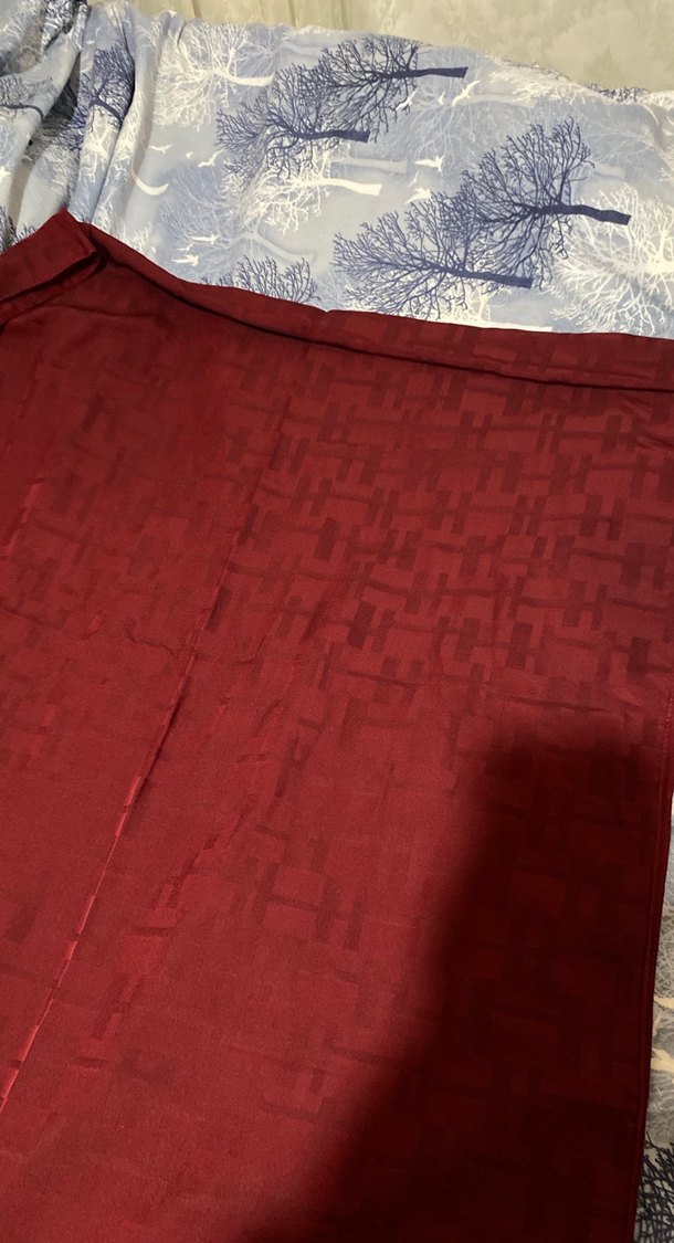 Bordo şal - Görsel 2